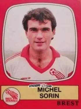 Sticker Michel Sorin - Football France 1986-1987 n. 47 - Panini