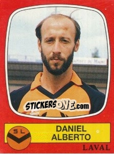 Sticker Daniel Alberto - Football France 1986-1987 n. 54 - Panini