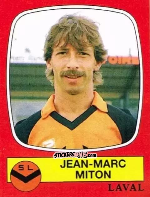Cromo Jean-Marc Miton - Football France 1986-1987 n. 55 - Panini