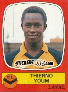 Sticker Thierno Youm - Football France 1986-1987 n. 62 - Panini