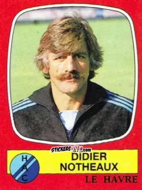 Figurina Didier Notheaux - Football France 1986-1987 n. 65 - Panini