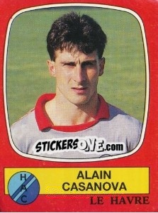 Figurina Alain Casanova - Football France 1986-1987 n. 66 - Panini