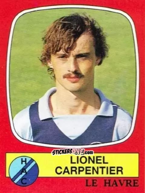 Sticker Lionel Carpentier - Football France 1986-1987 n. 67 - Panini
