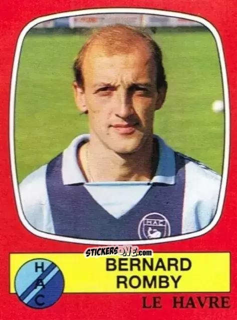 Cromo Bernard Romby - Football France 1986-1987 n. 68 - Panini