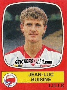 Sticker Jean-Luc Buisine - Football France 1986-1987 n. 100 - Panini