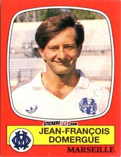 Cromo Jean-Francois Domergue - Football France 1986-1987 n. 119 - Panini