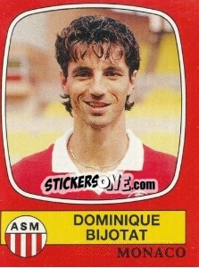 Figurina Dominique Bijotat - Football France 1986-1987 n. 154 - Panini