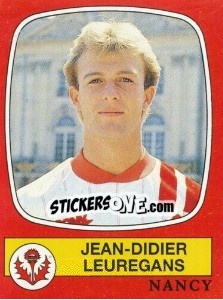 Sticker Jean-Didier Leuegans - Football France 1986-1987 n. 175 - Panini
