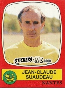 Figurina Jean-Claude Suaudeau - Football France 1986-1987 n. 177 - Panini