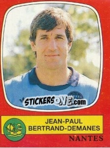 Sticker Jean-Paul Bertrand-Demanes - Football France 1986-1987 n. 178 - Panini