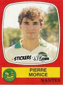 Sticker Pierre Morice - Football France 1986-1987 n. 187 - Panini