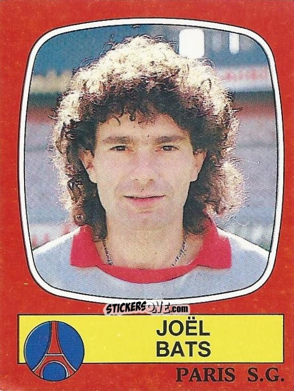 Figurina Joel Bats - Football France 1986-1987 n. 210 - Panini