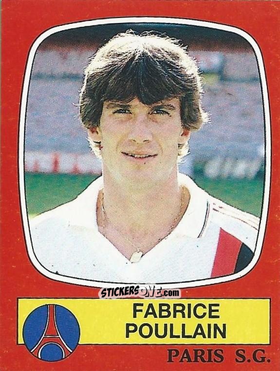 Cromo Fabrice Poullain - Football France 1986-1987 n. 217 - Panini