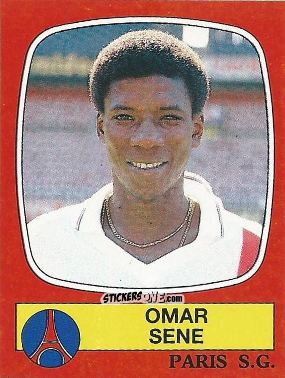 Figurina Omar Sene - Football France 1986-1987 n. 218 - Panini