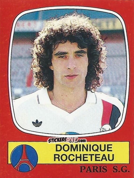 Cromo Dominique Rocheteau - Football France 1986-1987 n. 220 - Panini