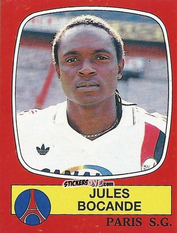 Cromo Jules Bocande - Football France 1986-1987 n. 221 - Panini