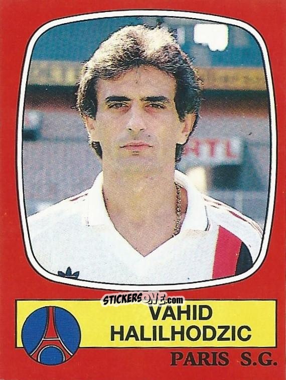 Cromo Vahid Halilhodzic - Football France 1986-1987 n. 222 - Panini