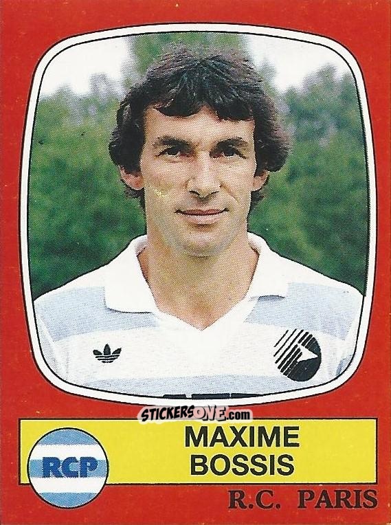 Sticker Maxime Bossis - Football France 1986-1987 n. 230 - Panini