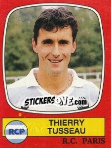 Figurina Thierry Tusseau - Football France 1986-1987 n. 231 - Panini
