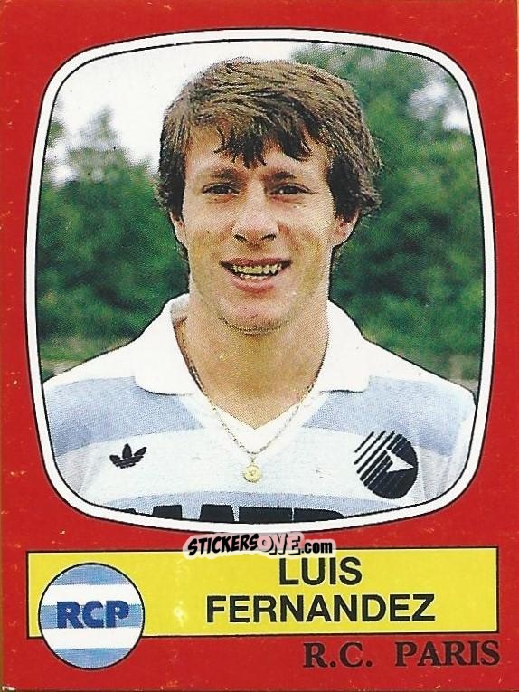Figurina Luis Fernandez - Football France 1986-1987 n. 234 - Panini