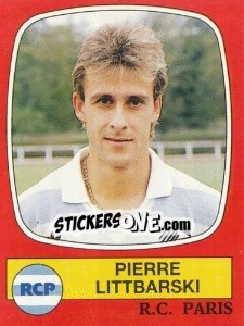 Sticker Pierre Littbarski - Football France 1986-1987 n. 237 - Panini
