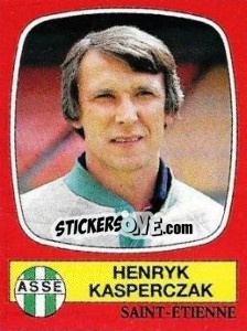 Sticker Hanryk Kasperczak - Football France 1986-1987 n. 257 - Panini