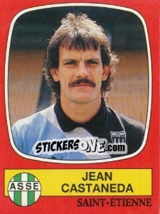 Cromo Jean Castaneda - Football France 1986-1987 n. 258 - Panini