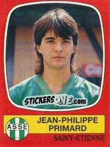 Cromo Jean-Philippe Primard - Football France 1986-1987 n. 259 - Panini