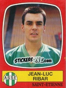 Sticker Jean-Luc Ribar - Football France 1986-1987 n. 267 - Panini