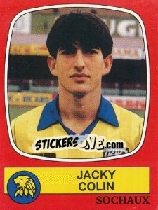 Sticker Jacky Colin - Football France 1986-1987 n. 279 - Panini