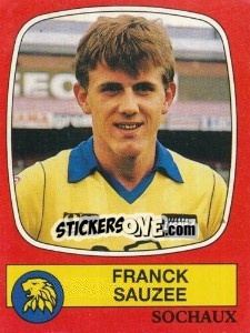 Sticker Franck Sauzee - Football France 1986-1987 n. 281 - Panini