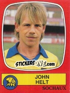 Sticker John Helt - Football France 1986-1987 n. 282 - Panini