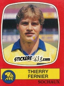 Figurina Thierry Fernier - Football France 1986-1987 n. 283 - Panini