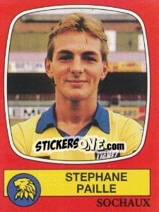 Sticker Stephane Paille - Football France 1986-1987 n. 285 - Panini