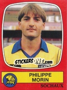 Cromo Philippe Morin - Football France 1986-1987 n. 288 - Panini