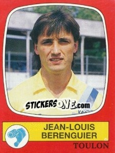 Sticker Jean-Louis Berenguier - Football France 1986-1987 n. 291 - Panini