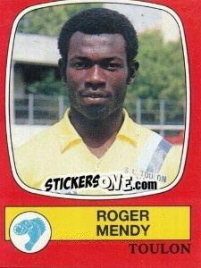 Sticker Roger Mendy - Football France 1986-1987 n. 294 - Panini