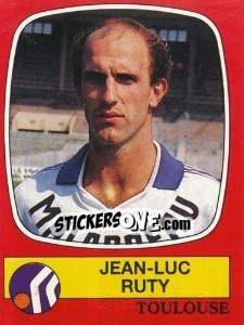Sticker Jean-Luc Ruty - Football France 1986-1987 n. 310 - Panini