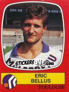 Cromo Eric Bellus - Football France 1986-1987 n. 320 - Panini