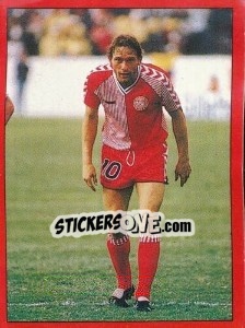 Sticker Elkjare Preben-Larsen - Football France 1986-1987 n. 458 - Panini