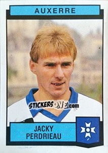 Figurina Jacky Perdrieau - Football France 1987-1988 - Panini