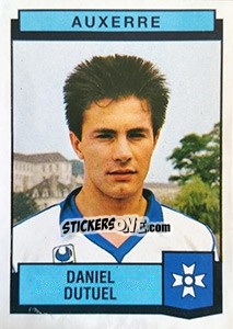 Sticker Daniel Dutuel - Football France 1987-1988 n. 8 - Panini