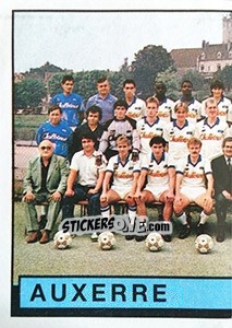 Sticker Equipe - Football France 1987-1988 n. 13 - Panini