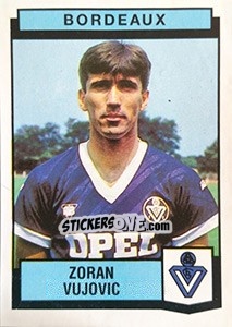 Sticker Zoran Vujovic - Football France 1987-1988 n. 24 - Panini
