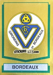 Sticker Ecusson - Football France 1987-1988 n. 28 - Panini