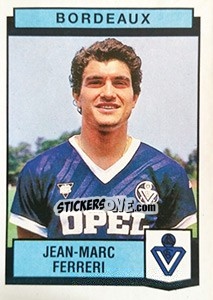 Cromo Jean-Marc Ferreri - Football France 1987-1988 n. 35 - Panini