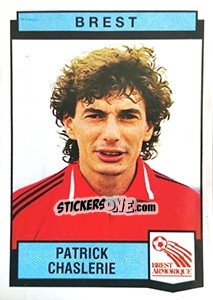 Sticker Patrick Chaslerie - Football France 1987-1988 n. 37 - Panini