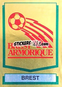 Cromo Ecusson - Football France 1987-1988 - Panini