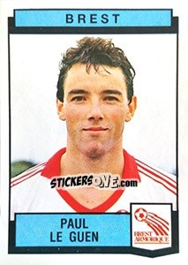 Sticker Paul le Guen - Football France 1987-1988 n. 47 - Panini