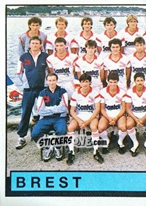 Sticker Equipe - Football France 1987-1988 n. 49 - Panini